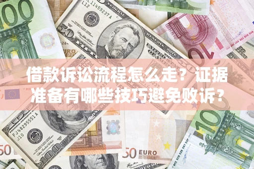 济南借款诉讼流程怎么走？证据准备有哪些技巧避免败诉？