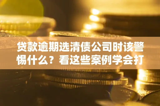 济南贷款逾期选清债公司时该警惕什么？看这些案例学会打翻身仗