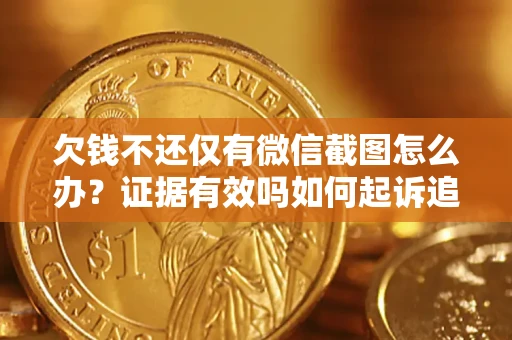 济南欠钱不还仅有微信截图怎么办？证据有效吗如何起诉追回欠款？