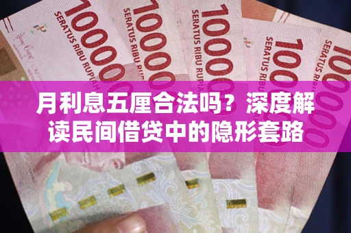 济南月利息五厘合法吗？深度解读民间借贷中的隐形套路