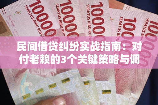 济南民间借贷纠纷实战指南：对付老赖的3个关键策略与调解盲区解析